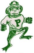 USD 382 logo, the Greenbacks, in Pratt, Kansas